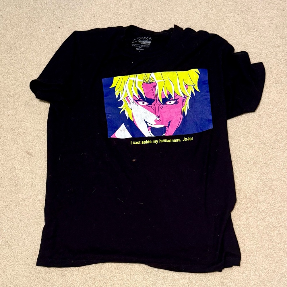 Jojo’s Bizarre Adventure Dio Graphic T-Shirt Anime